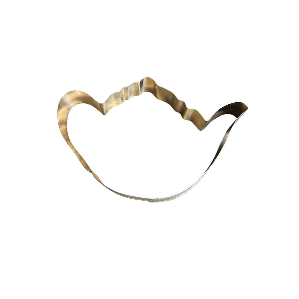 Vintage Metal Teapot Cookie Cutter | Tea Party Kitchen Decor